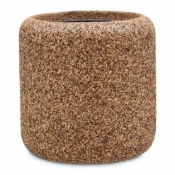 Naturescast Cylinder Planter - Natural -Plant Promotion Store Naturescast Cylinder Planter Natural 33x34cm