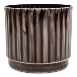 Nella Plant Pot - Coffee 15 Nella Plant Pot - Coffee -Plant Promotion Store Nella Plant Pot Coffee 14x12cm