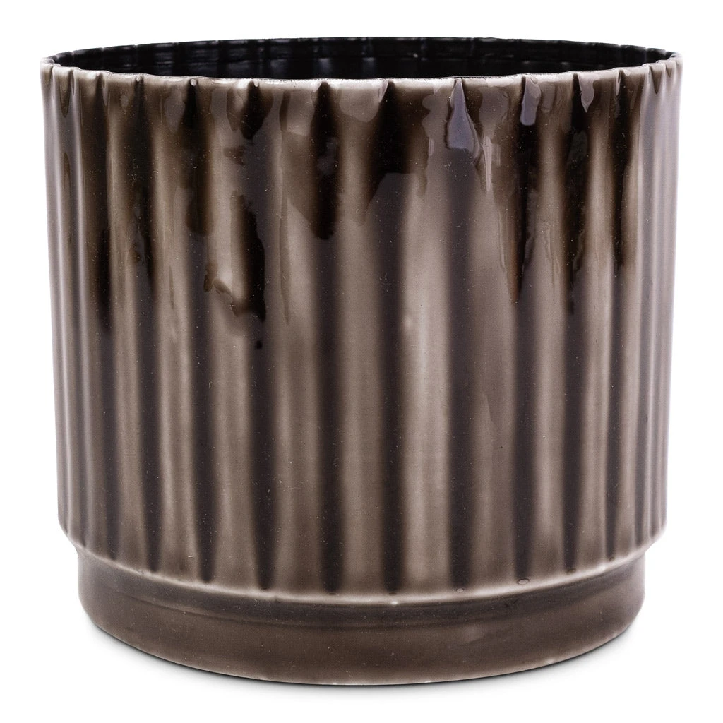Nella Plant Pot - Coffee 6 Nella Plant Pot - Coffee - Image 4