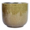 Nine Plant Pot - Olive Green -Plant Promotion Store Nine Plant Pot Olive Green 17x15cm