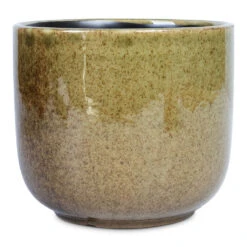 Nine Plant Pot - Olive Green