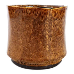Nolan Plant Pot - Caramel 21 Nolan Plant Pot - Caramel -Plant Promotion Store Nolan Plant Pot Caramel 14x12cm 1
