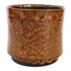Nolan Plant Pot - Caramel -Plant Promotion Store Nolan Plant Pot Caramel 19x17cm