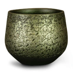 Noor Plant Pot - Velvet Green 33 Noor Plant Pot - Velvet Green -Plant Promotion Store Noor Plant Pot Velvet Green 16x13cm