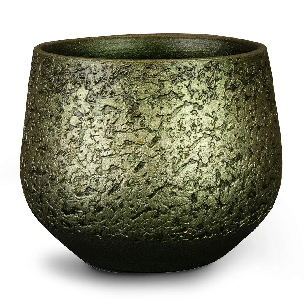 Noor Plant Pot - Velvet Green 14 Noor Plant Pot - Velvet Green - Image 12