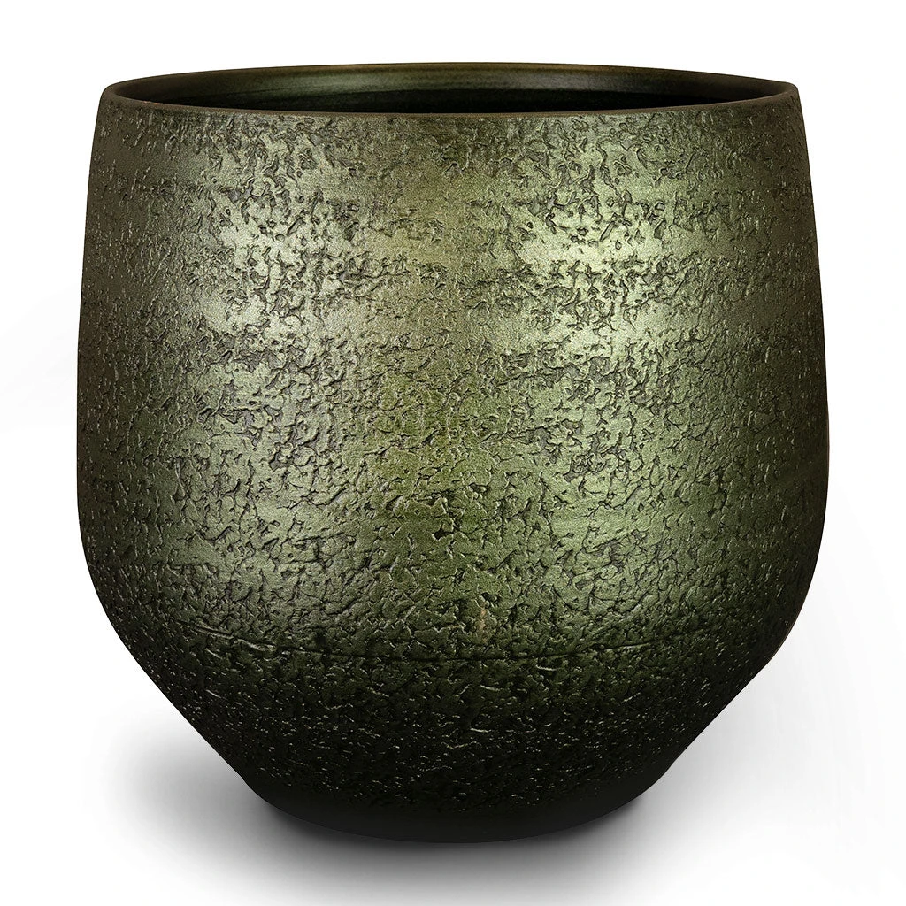 Noor Plant Pot - Velvet Green 10 Noor Plant Pot - Velvet Green - Image 8
