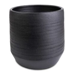 Norell Plant Pot - Black -Plant Promotion Store Norell Plant Pot Black 21x20cm