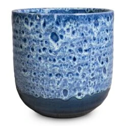 Ocean Glaze Plant Pot - Sapphire -Plant Promotion Store Ocean Glaze Plant Pot Sapphire 16x16cm d5273bc9 a650 48d2 a3ee 7738e1aace77