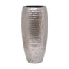 Opus Hammered Partner Planter - Silver