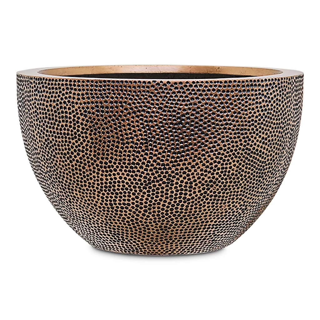 Opus Hit Bowl Planter - Gold 3 Opus Hit Bowl Planter - Gold - Image 2