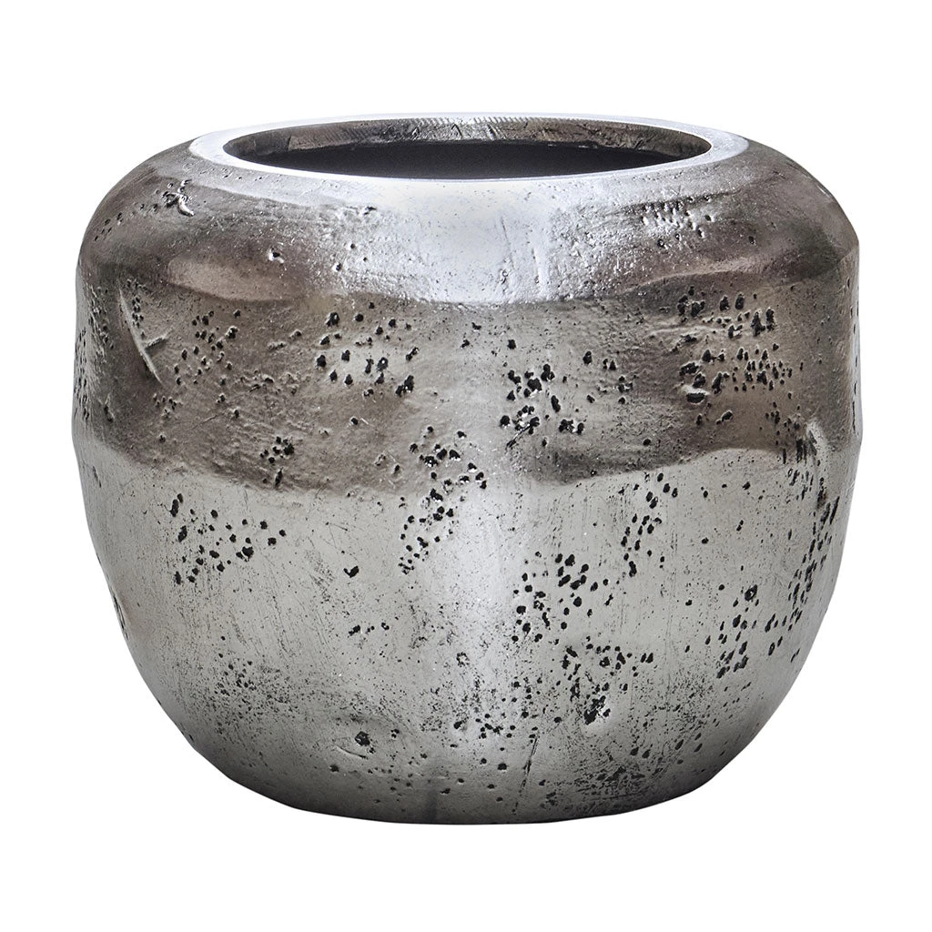 Opus Raw Couple Planter - Silver 3 Opus Raw Couple Planter - Silver
