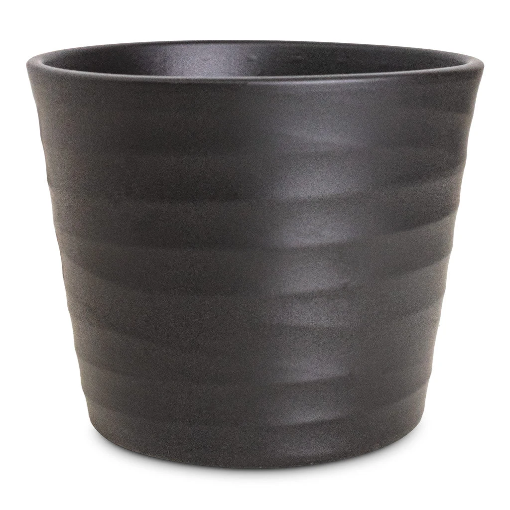 Oslo Plant Pot - Anthracite 3 Oslo Plant Pot - Anthracite