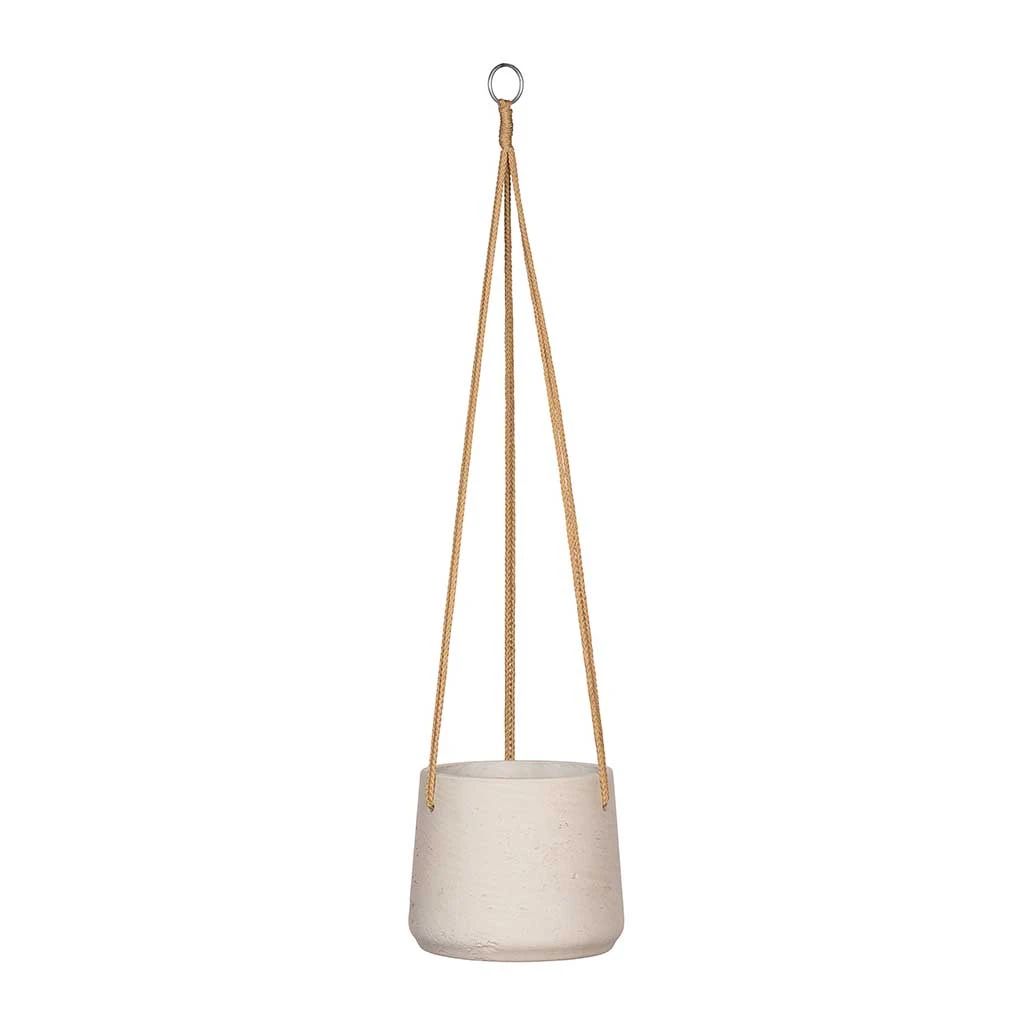 Patt Hanging Plant Pot - Grey Washed 19 Patt Hanging Plant Pot - Grey Washed - Image 17