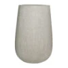 Patt High Ridged Planter - Cement -Plant Promotion Store Patt High Plant Vase Ridged Cement 44x66cm