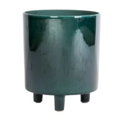Pisa Plant Pot - Emerald -Plant Promotion Store Pisa Plant Pot Emerald 20x24cm