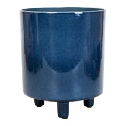 Pisa Plant Pot - Navy 14 Pisa Plant Pot - Navy -Plant Promotion Store Pisa Plant Pot Navy 20x24cm