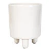 Pisa Plant Pot - White -Plant Promotion Store Pisa Plant Pot White 16x19cm