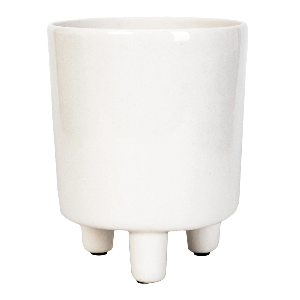 Pisa Plant Pot - White 3 Pisa Plant Pot - White