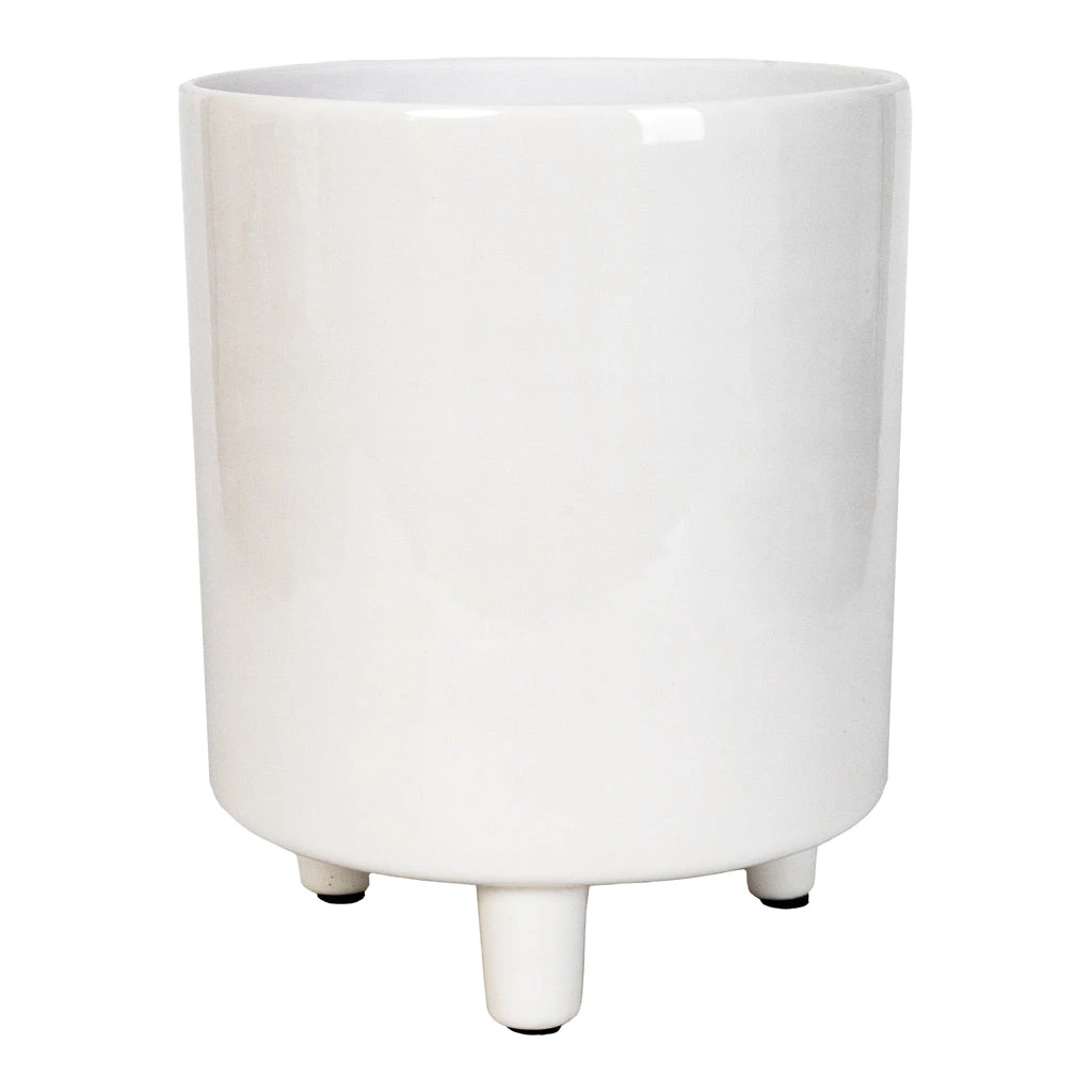 Pisa Plant Pot - White 6 Pisa Plant Pot - White - Image 4