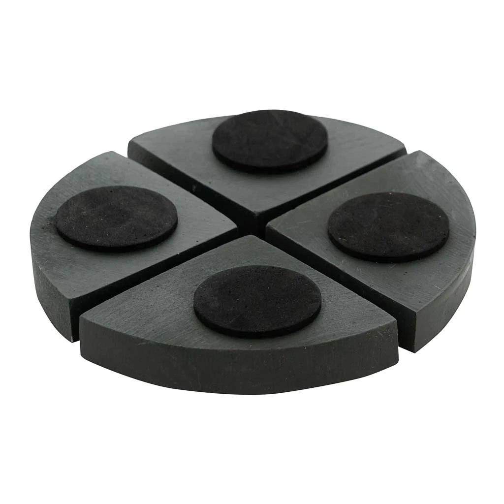 Plant Pot Feet - Set Of 4 - Pine Green 3 Plant Pot Feet - Set Of 4 - Pine Green