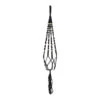 Plant Pot Knotted Macrame Hanging Rope - Black - 95cm -Plant Promotion Store Plant Pot Knotted Macrame Hanging Rope Black 95cm