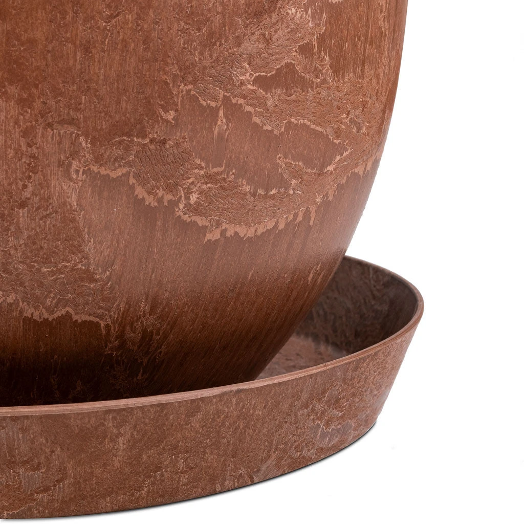 Bola Artstone Plant Pot - Oak 17 Bola Artstone Plant Pot - Oak - Image 15