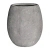 Polystone Coated Plain Balloon Planter - Raw Grey 2 Polystone Coated Plain Balloon Planter - Raw Grey -Plant Promotion Store Polystone Coated Plain Balloon Planter Raw Grey