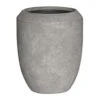 Polystone Coated Plain Coppa Planter - Raw Grey -Plant Promotion Store Polystone Coated Plain Coppa Planter Raw Grey