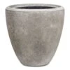 Polystone Plain Couple Planter - Raw Grey -Plant Promotion Store Polystone Plain Couple Planter Raw Grey 50x50cm