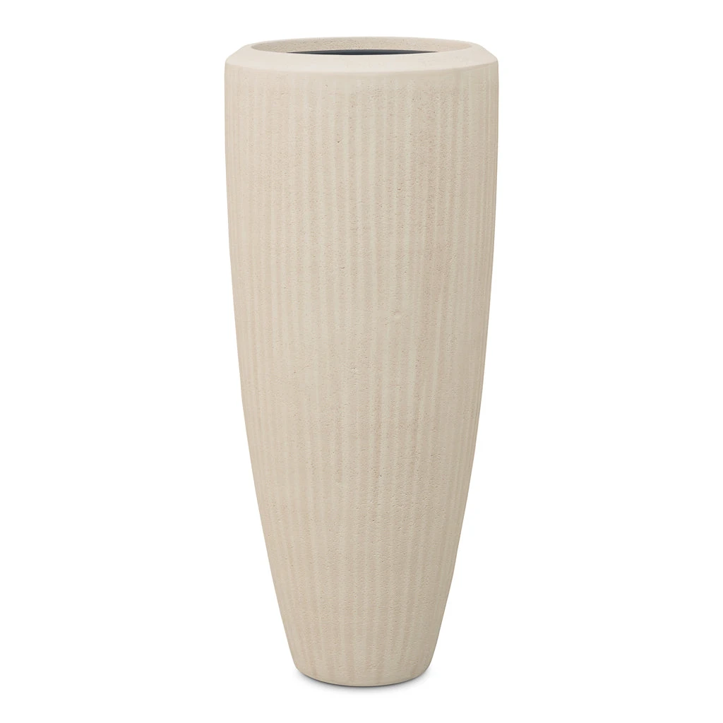 Polystone Plain Partner Planter - Natural 5 Polystone Plain Partner Planter - Natural - Image 3