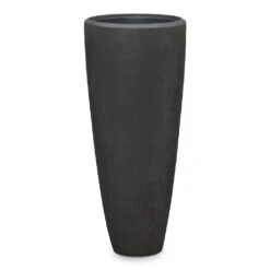 Polystone Plain Partner Planter - Smoke -Plant Promotion Store Polystone Plain Partner Planter Smoke 50x120cm