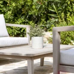 Puk Plant Pot - Grey Washed 12 Puk Plant Pot - Grey Washed -Plant Promotion Store Puk Plant Pot Grey Washed Lifestyle