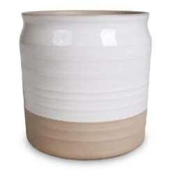 Puro Ripple Plant Pot - White 12 Puro Ripple Plant Pot - White -Plant Promotion Store Puro Ripple Plant Pot White 21x19cm 2