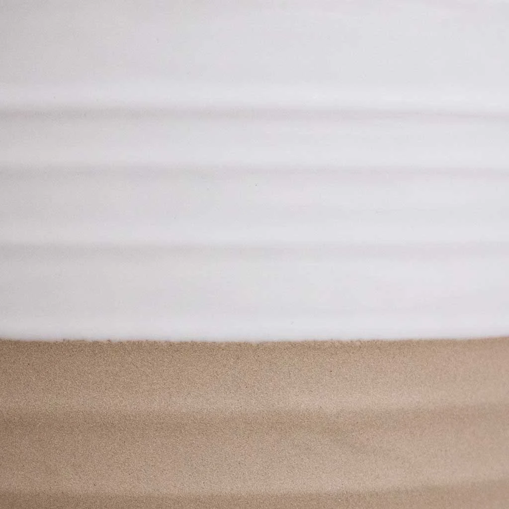 Puro Ripple Plant Pot - White 5 Puro Ripple Plant Pot - White - Image 3