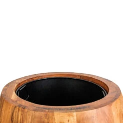 Quinn Tall Planter - Natural 20 Quinn Tall Planter - Natural -Plant Promotion Store Quinn Tall Planter Natural DETAIL 4