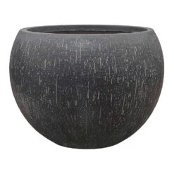 Raindrop Globe Planter - Anthracite