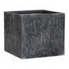 Raindrop Cube Planter - Anthracite 1 Raindrop Cube Planter - Anthracite -Plant Promotion Store Raindrop Cube Planter Anthracite