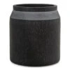 Raindrop Cylinder Jar Planter - Anthracite -Plant Promotion Store Raindrop Cylinder Jar Planter Anthracite 36x39cm