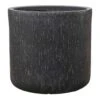 Raindrop Round Planter - Anthracite