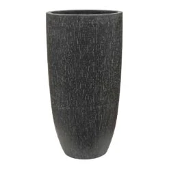 Raindrop Tall Partner Planter - Anthracite