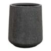 Raindrop Tube High Round Planter - Anthracite 2 Raindrop Tube High Round Planter - Anthracite -Plant Promotion Store Raindrop Tube High Round Planter Anthracite 37x42cm