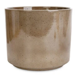 Remmi Glaze Plant Pot - Mocha 20 Remmi Glaze Plant Pot - Mocha -Plant Promotion Store Remmi Glaze Plant Pot Mocha 20x20cm