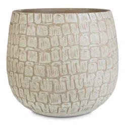 Renzo Plant Pot - Sand -Plant Promotion Store Renzo Pot Sand 22x20cm