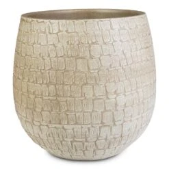 Renzo Plant Pot - Sand -Plant Promotion Store Renzo Pot Sand 31x28cm