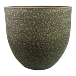 Rinca Plant Pot - Shiny Green