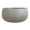 Ryan Plant Bowl - Blue Gold 2 Ryan Plant Bowl - Blue Gold -Plant Promotion Store Ryan Plant Bowl Blue Gold 28x13cm