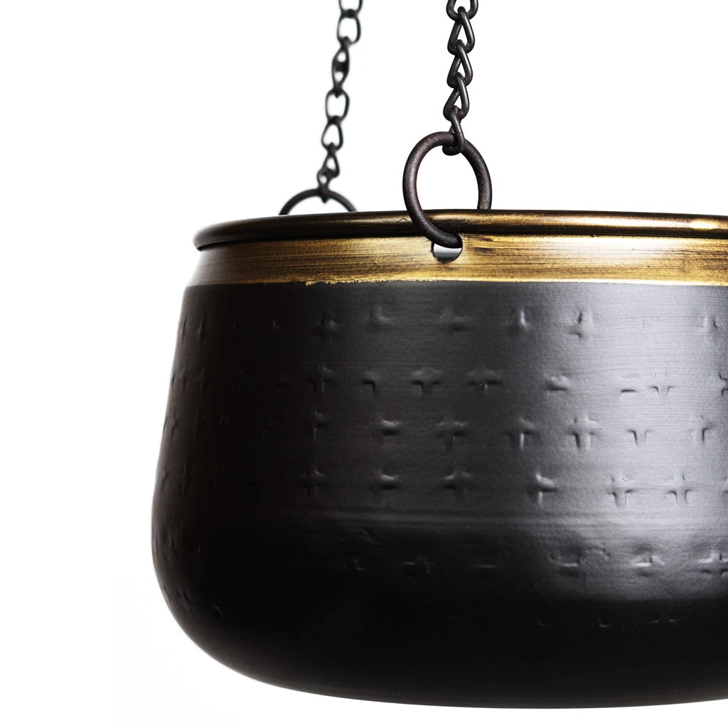 Sahara Hanging Plant Pot - Slate 7 Sahara Hanging Plant Pot - Slate - Image 5