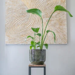 Sanna Plant Pot - Moss Green -Plant Promotion Store Sanna Moss Green 7