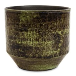 Sanna Plant Pot - Moss Green