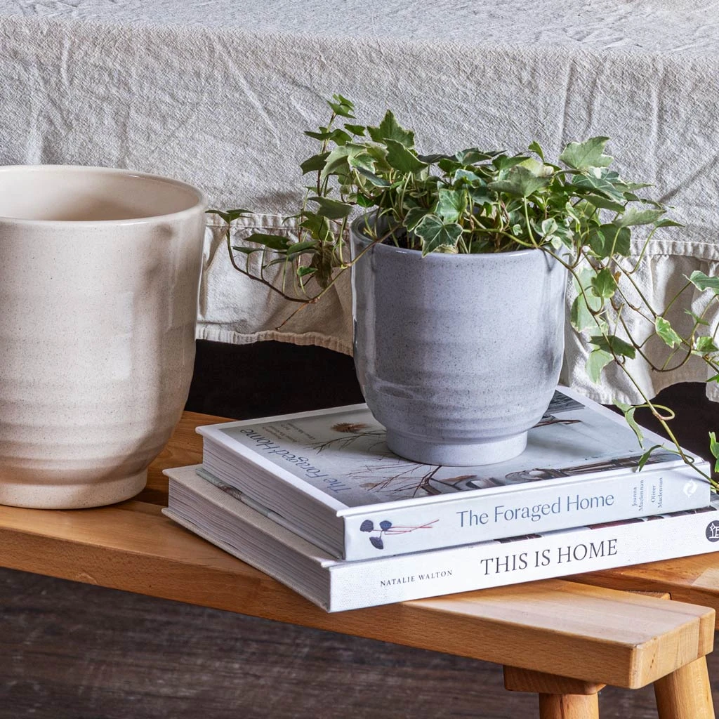 Sofia Plant Pot - Grey 4 Sofia Plant Pot - Grey - Image 2